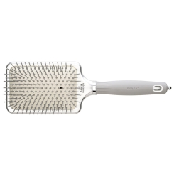 Щетка массажная Olivia Garden Expert Care Rectangular Nylon Bristles Silver L