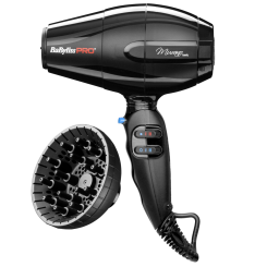 Профессиональный фен BaByliss Pro Murano Ionic + диффузор BABD12E